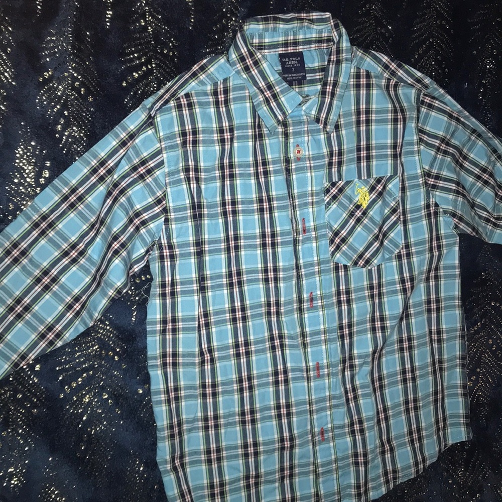 Boy button up